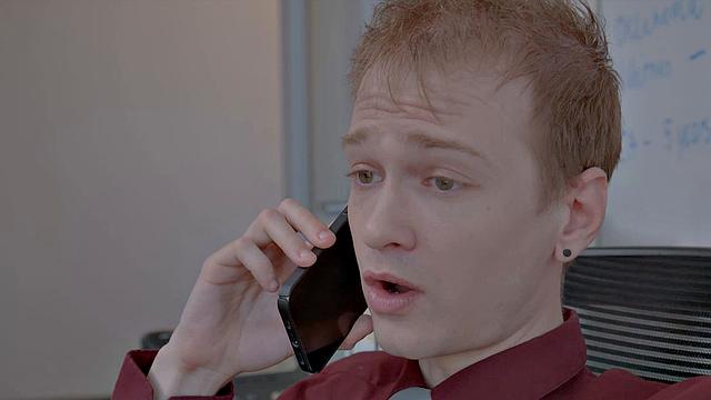 Syren De Mer gets hard at the office