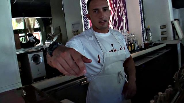 Skyy's bald pussy gets penetrated in Spy Vs. Skyy POV video