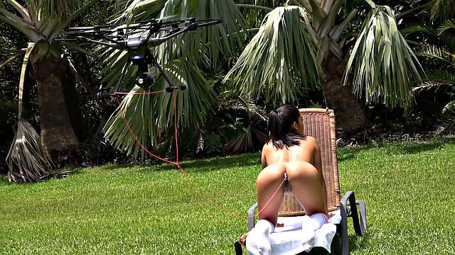 Camsoda - Busty brunette fucking a big fake torso