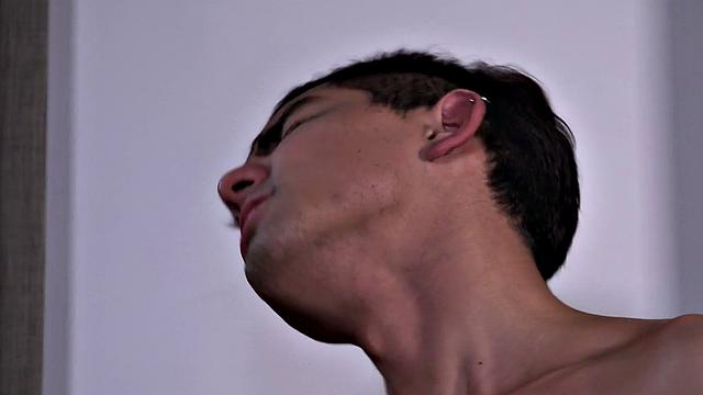 Cocksucking Latin twink gets barebacked