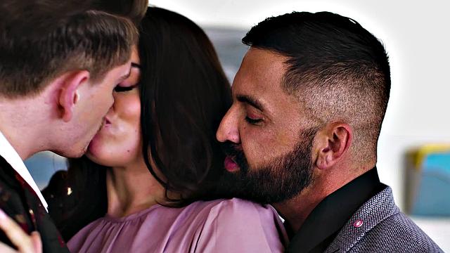 WE SWING BOTH WAYS - Wild Double Penetration During Bisexual Threesome With Sophia Burns