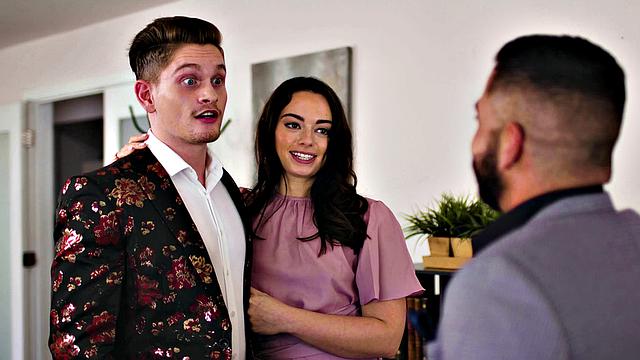 WE SWING BOTH WAYS - Wild Double Penetration During Bisexual Threesome With Sophia Burns