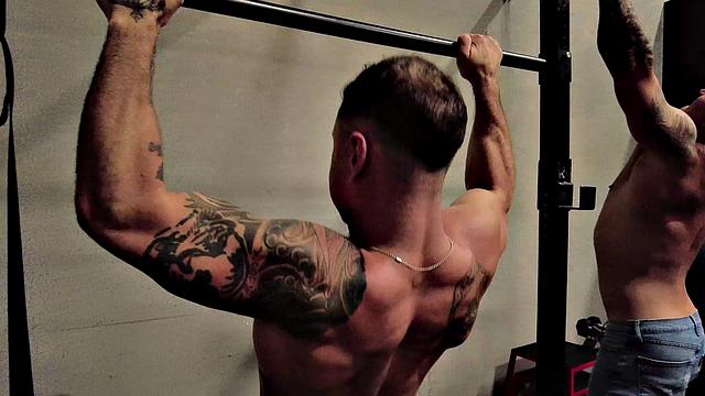 Tatted Hunk Pumps Stud Brick Kniles - Blain O'Connor