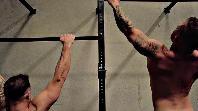 Tatted Hunk Pumps Stud Brick Kniles - Blain O'Connor