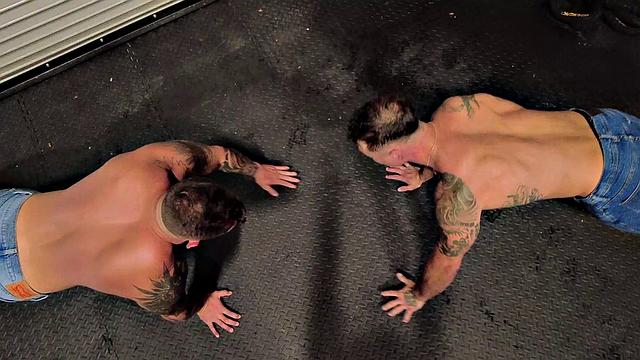 Tatted Hunk Pumps Stud Brick Kniles - Blain O'Connor