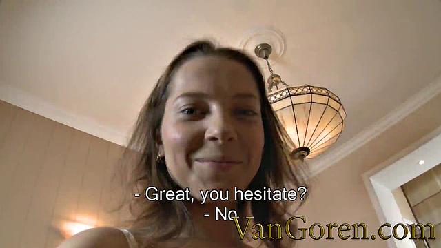 Joy having First Sex with a Stranger