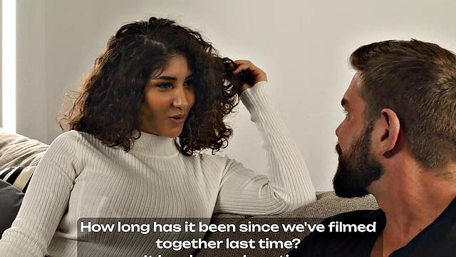 Wild Latina stunner with ginormous tits gets rough-fucked in total HD - spunk on face!