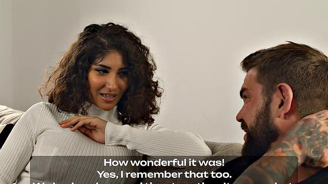 Wild Latina stunner with ginormous tits gets rough-fucked in total HD - spunk on face!