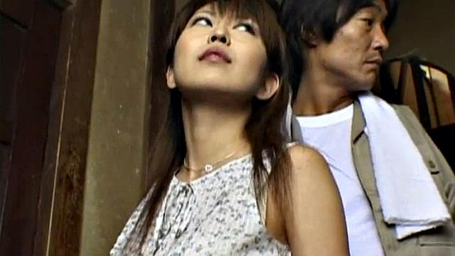 Creampied asian teen drips cum