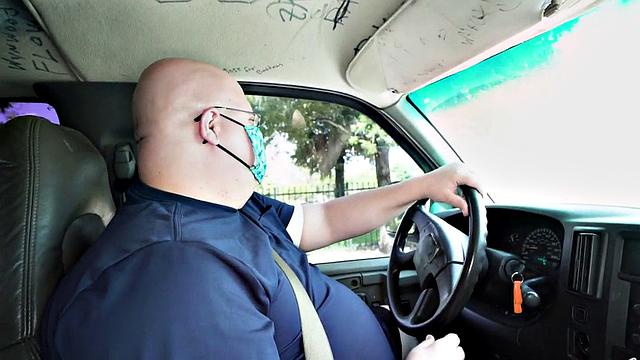 Public casting of a horny teen with big tits and feet gets fucked in car and licked on her feet