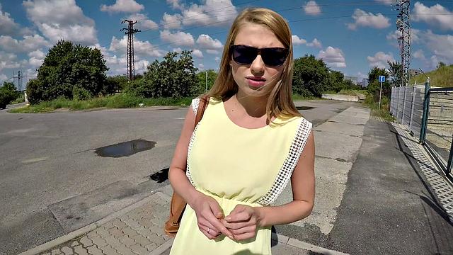 Russian Goldilocks Creampied Outdoors