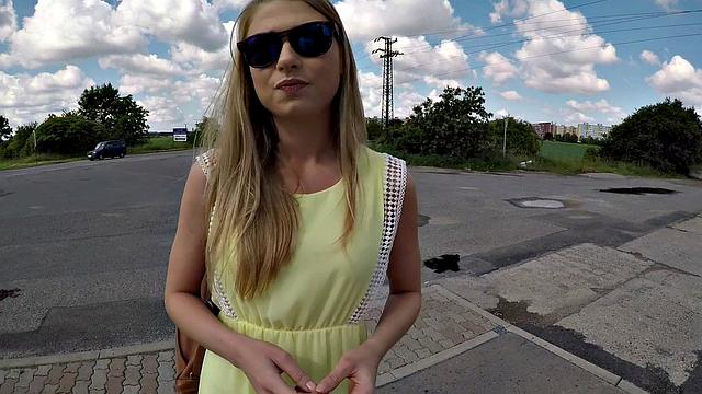 Russian Goldilocks Creampied Outdoors