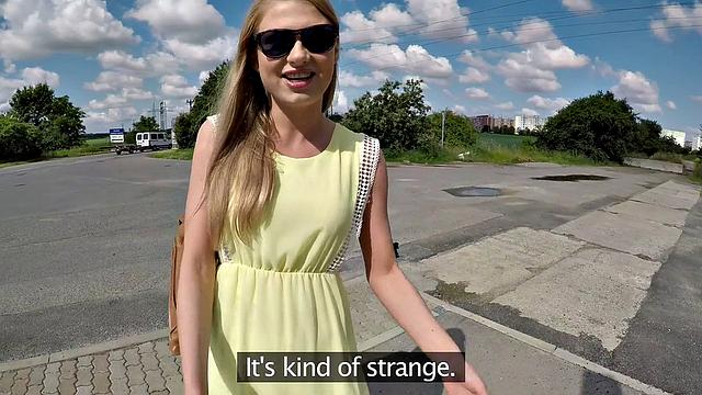 Russian Goldilocks Creampied Outdoors