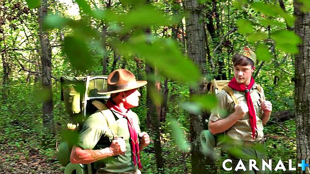 два скаута заблудились и нашли друг в друге большой маршрут