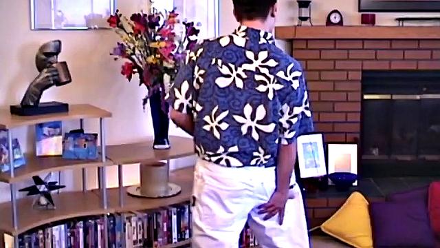 Will is a college age boy, who agrees to let Auntie Bob make a homemade video of him jerking off. Once he is naked and hard, Auntie Bob moves in to suck his and rim his ass for a bit.