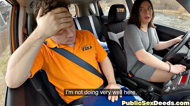 Curvy student fucks teacher