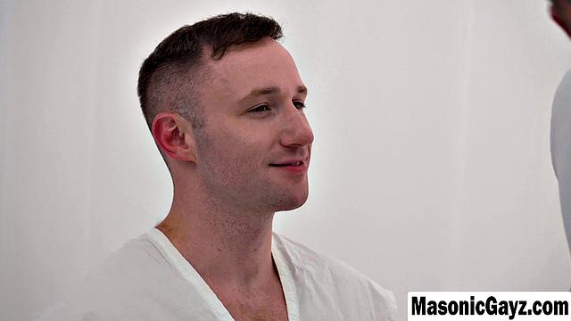 New masonic member gets anal fucked by wealthy Master