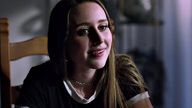 Curvy teen riding stepdad in taboo couple