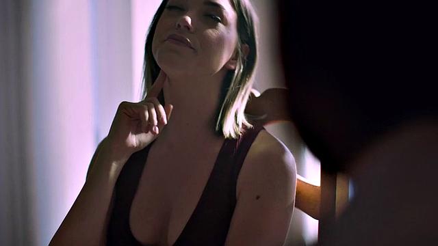 Curvy teen riding stepdad in taboo couple