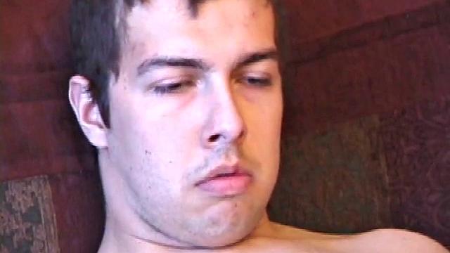 This shy and quiet guy has a pleasant surprise in his pants. Luis takes his time stripping naked to reveal a nice looking cock.