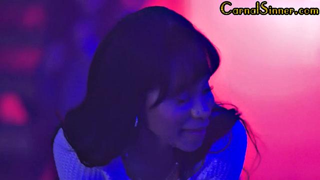 Hairy babe pussyfucked by lover