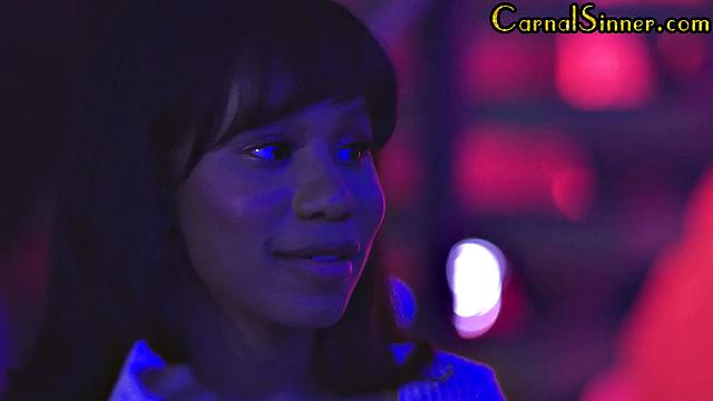 Hairy babe pussyfucked by lover