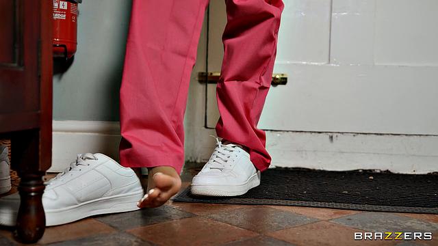 Hot Nurse Relieves Her Stress Away