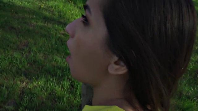 Public big boot babe fucked in park before deepthroating cock