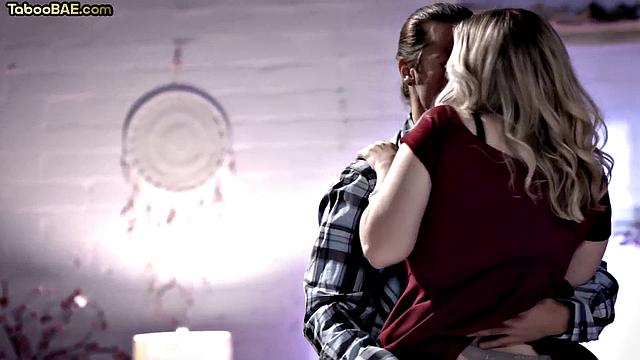 Big-titted blonde babe gets pussy-fucked