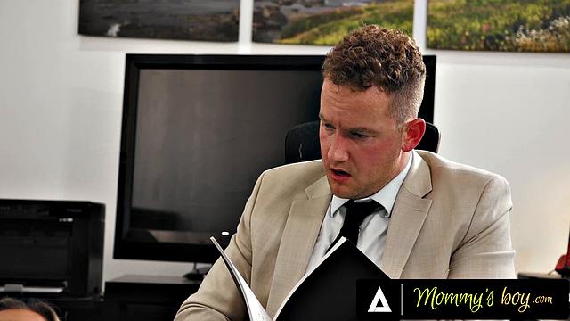 MOMMY'S BOY - Pervert Therapist Caught Masturbating While Listening To MILF Cory Chase