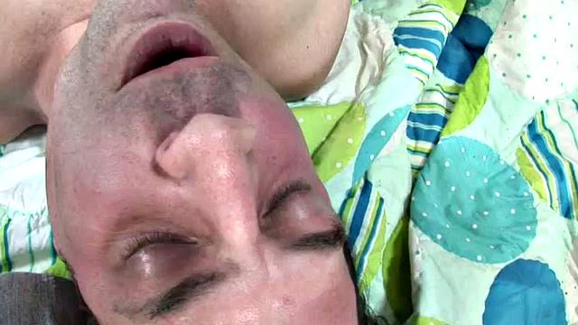 Busty femdom handjob babe jerks dick