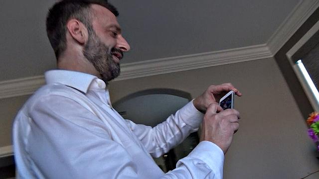 Busty Brit subslut gagged and assfucked with power