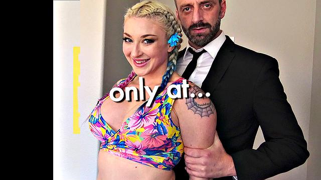 Busty Brit subslut gagged and assfucked with power