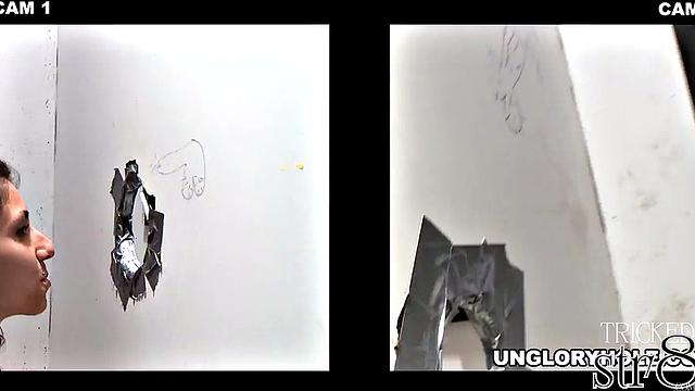 straight guy gets more than he bargained for at the gloryhole