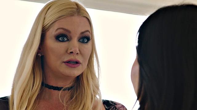GIRLSWAY - Naughty MILF Tries MULTIPLE SEX TOYS On Petite Stepdaughter Kimmy Kimm