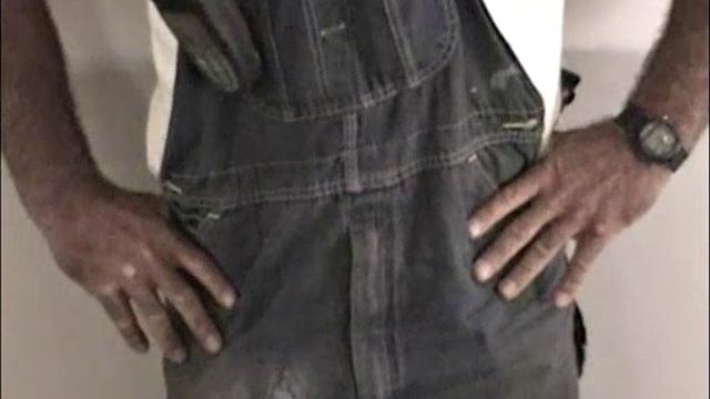 jack strips down and gets pounded hard by another working man