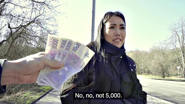 Pickedup Russian babe bentover before missionary stuffed