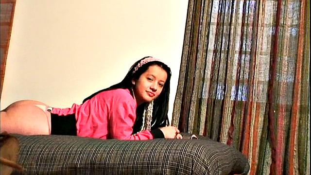 Teen Diana Masturbates Solo