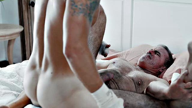 Dale Savage Helps Stepson Get Off When Hurt Hands - DisruptiveFilms