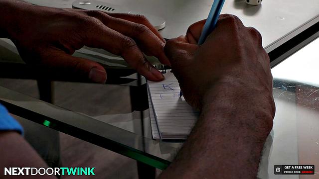 BBC Twink Fucks Distracted Horny BF - Trevor Harris, Kai Taylor - NextDoorStudios