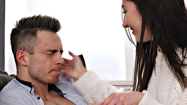 Cutie opens up for a fat cock