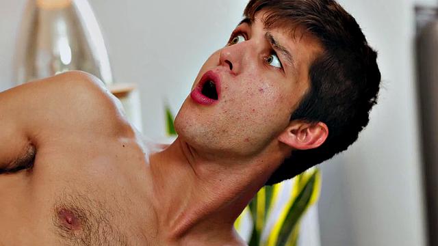 Taboo stepson fucked bareback by massive stepdaddy