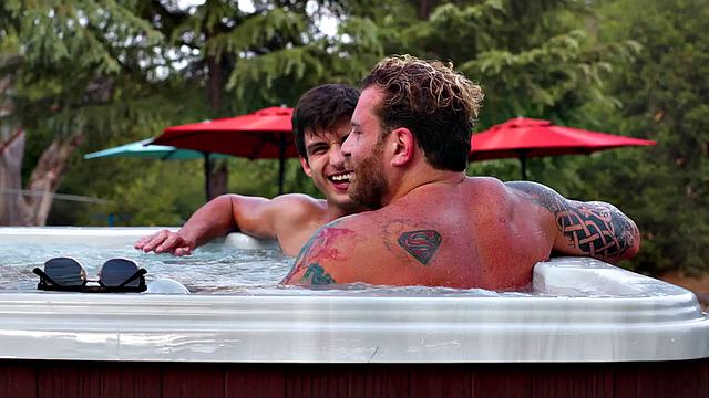 Taboo stepson fucked bareback by massive stepdaddy