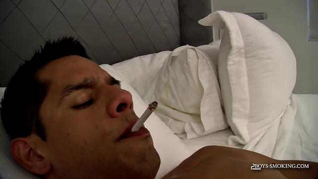 Bobby Hart Smoking in a Jockstrap - Bobby Hart Smoking in a Jockstrap