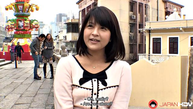 A date in Macau with Iku Sakuragi and her turned lover