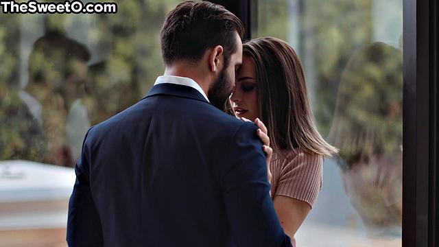 Gorgeous amateur babe drilled by BF