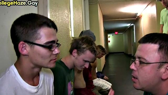 Str8 boi on college fucked in 21yo butt for voyeur fraternity