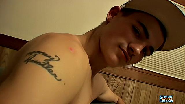 18 Year Old Cute Straight Guy Cums in a Sex Toy - Money