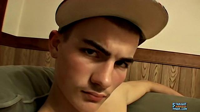 18 Year Old Cute Straight Guy Cums in a Sex Toy - Money