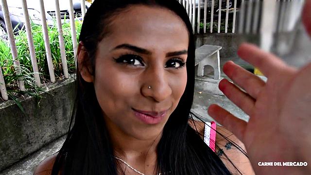 Pickup & fuck with Indira Uma